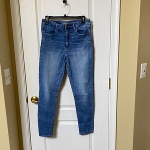 American Eagle Outfitters Women's Classic Blue Skinny Jeans